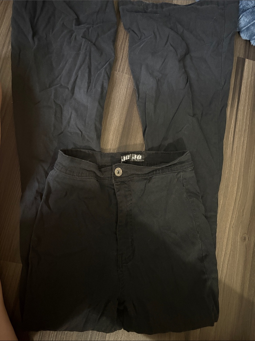 Black High-Waist Pants - Classic Solid